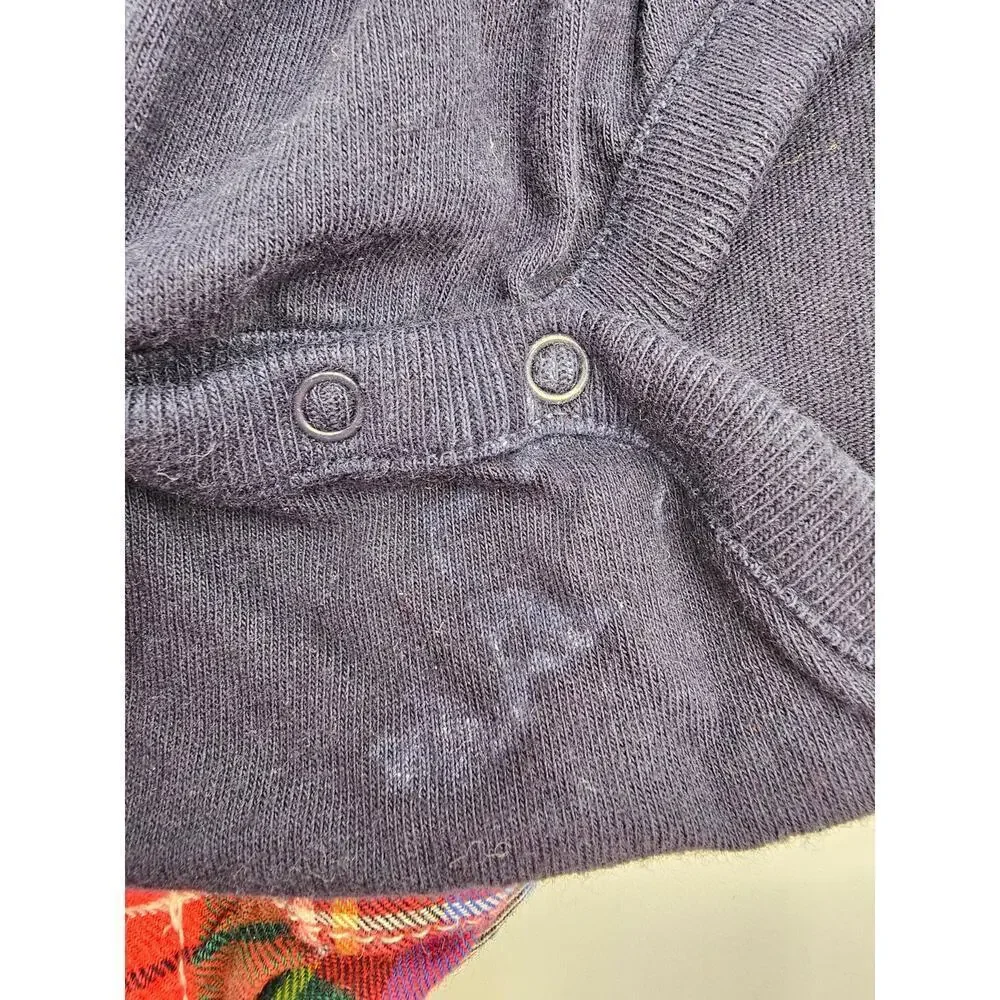 6 Piece Gap Boy's 6-12M Christmas Lot - 3 Sweaters, 1 pair Jeans, & 2 Onesies